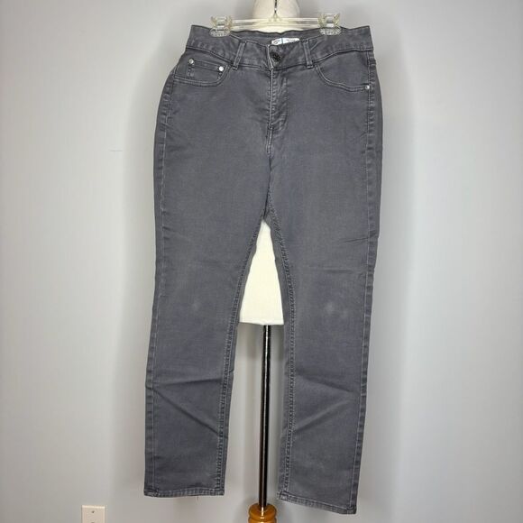 Riders by Lee: Grey Mid Rise Skinny Jeans - Picture 1 of 2